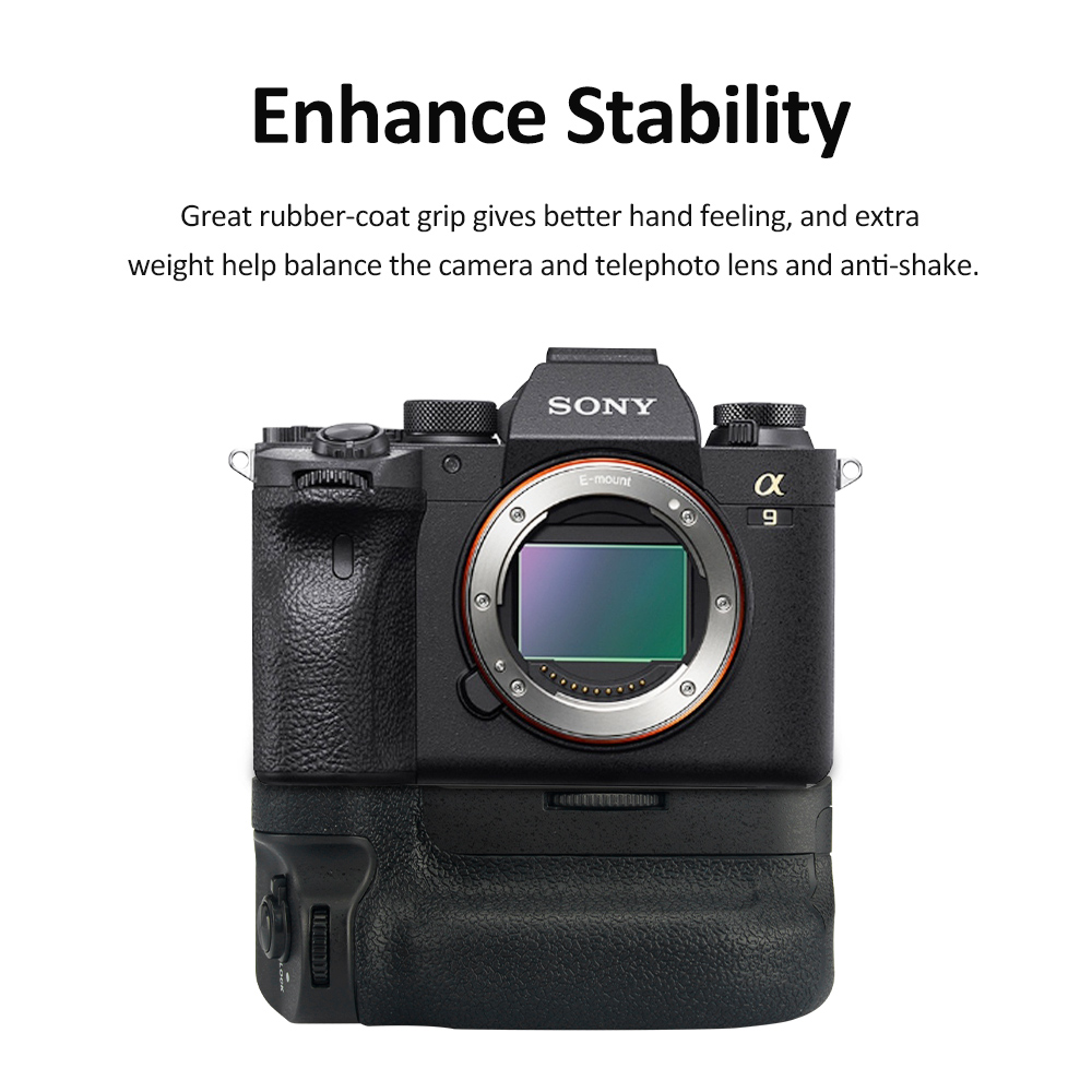 KingMa バッテリーハンドグリップ VG-C4EM ソニー A9 II/A7R IV/A7RM