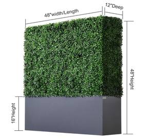 Valla de jardín al aire libre de <span class=keywords><strong>Milán</strong></span> Tela de PE duradera Hojas de panel de seda Alta garantía para casa y boda - Product Image 1