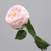 Fleurs de rose artificielles hydratantes au toucher réel, bouquet de mariée, décoration pour la Saint-Valentin, la maison, le bureau, les fêtes