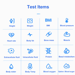 Máquina Inteligente Todo en Uno para Chequeos de Salud, Medición de Altura/<span class=keywords><strong>Peso</strong></span>, Construcción de Acero, para Autoservicio de Salud Comunitaria - Product Image 2