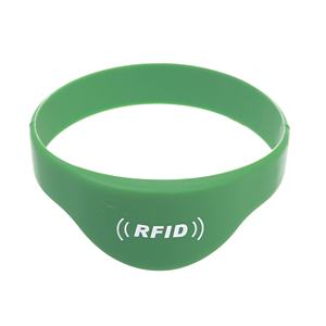 NFC 13.56MHz 미니 전자 식별 팔찌와 방수 <span class=keywords><strong>RFID</strong></span> 실리콘 팔찌 호텔 및 지불 응용 프로그램 - Product Image 1