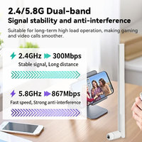 Personnaliser Blanc 2.4G & 5G Caoutchouc Canard Antenne Wifi Routeur Antenne Multibande SMA-J Connecteur Wifi Double Bande Antenne