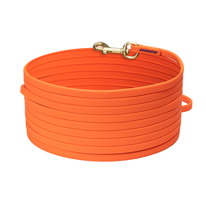 Guinzaglio per cani impermeabile personalizzato OEM guinzaglio da addestramento guinzaglio lungo rivestito in PVC durevole guinzaglio lungo resistente per cani di taglia media - Product Image 4