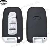 Carcasa de Repuesto para Llave de Coche de 4 Botones para Hyundai Azera, Equus, Sonata