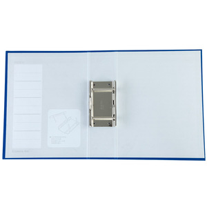 Comix A19 <b>A4</b> 3 Inch Plastic Folder With Metal Clips Blue Opaque <b>Lamination</b> Printing - Product Image 5