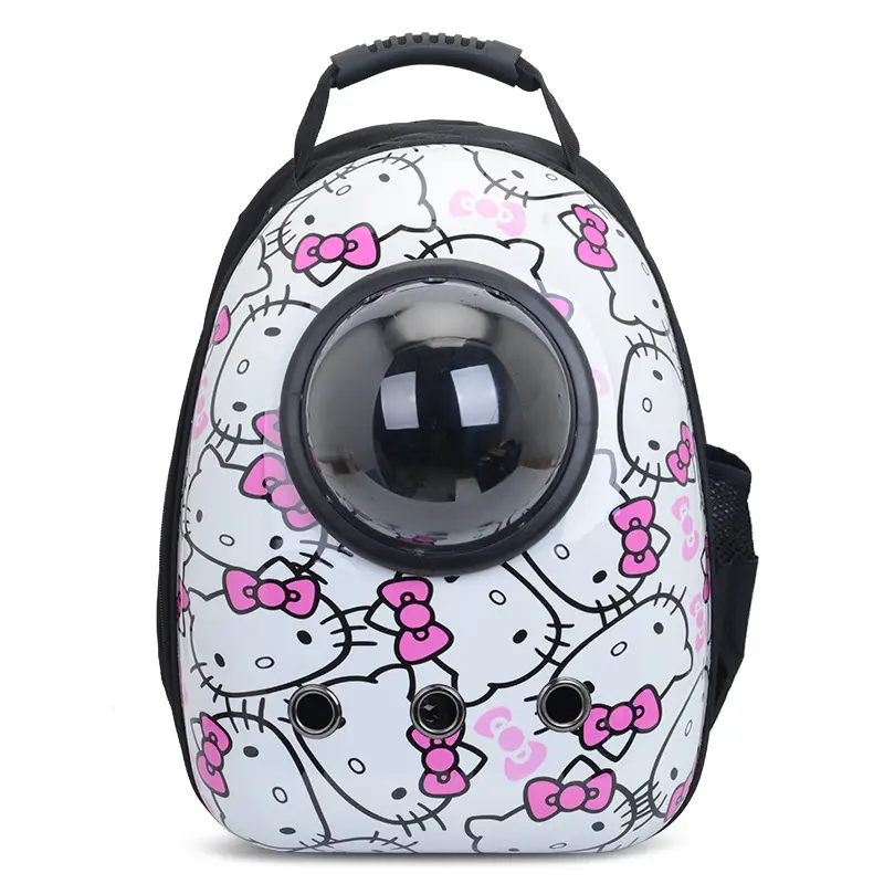 बिल्ली बैग बाहर पोर्टेबल पारदर्शी अंतरिक्ष कैप्सूल पालतू बैग सांस पालतू बैग पालतू वाहक बैग