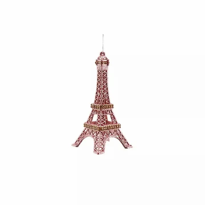 New Arrival Plastic Handmade Multiple Colour Eiffel Tower Pendant Charms The Masquerade Decoration