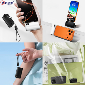 Banco de Energía Portátil Mini con Pantalla Digital de 22.5W y Logotipo Personalizado, 5000 mAh, con Soporte Metálico, Carga Rápida para Teléfono - Product Image 6
