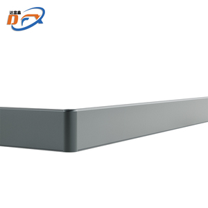 Dafuxin OEM Plinthe à angle droit en alliage d'aluminium durable Plusieurs tailles Couleurs Design moderne pour l'école Revêtement de sol en caoutchouc - Product Image 4