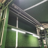 Kunstrasen Synthetischer Fußballrasen 40MM 50MM 60MM Wasserdicht Feuerfest Hochdichte Ausführung für Fußballplätze