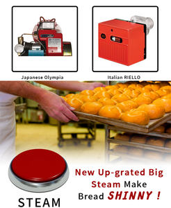 Boulangerie industrielle grande capacité baguette pain français équipement de cuisson four à double chariot - Product Image 5