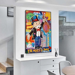 Lepining-pintura al óleo de alta calidad, pintura al óleo sobre lienzo, arte Pop decorativo para el hogar, grafiti moderno - Product Image 2