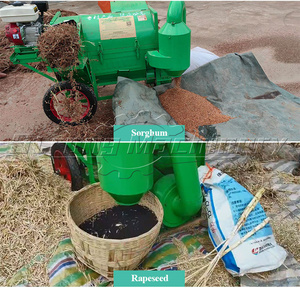 Trilladora de maíz multifuncional/trilladora DE TRIGO Máquina trilladora/cribadora de arroz y maíz - Product Image 3