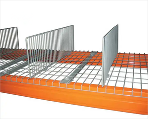 Maßgefertigte Verstellbare Lagerregale Geschweißte Verzinkte Pulverbeschichtete Stahl Q235 Regale Hängende Palettenregale Metallgitter-Trennwände - Product Image 1