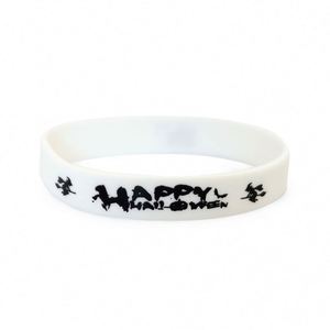 Bracelet en silicone personnalisé avec logo pour Halloween, fête, événement, cadeau, décoration, bracelet en caoutchouc, bracelets promotionnels - Product Image 4