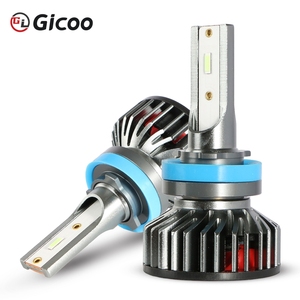 Système de phares LED pour voiture GICOO F2 CSP 12000 12V IP67 étanche 6000K avec ampoules auto H1/H4/H7/H11/H13/9005/9006/9004/9007 - Product Image 4