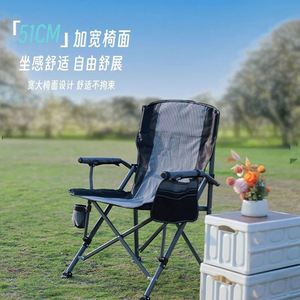 Silla Plegable Estilo Europeo para Camping y Playa, Silla de Pesca Portátil y Ligera con Respaldo Ajustable para Exteriores - Product Image 2