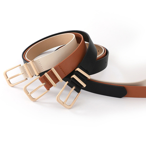<span class=keywords><strong>Ceinture</strong></span> pour femmes en cuir PU, style coréen tendance, avec boucle ardillon, de luxe et simple, pour jeans et jupes, approvisionnement transfrontalier - Product Image 4