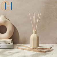 C & H Ensemble de diffuseurs à roseaux modernes de luxe personnalisés en gros Diffuseur en céramique d'aromathérapie pour désodorisant d'huiles essentielles