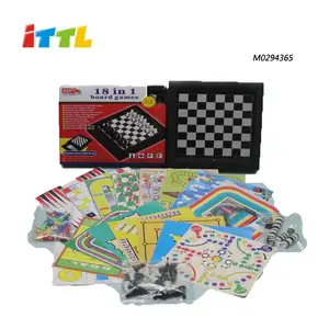 최고의 품질 교육 보드 게임 마그네틱 어린이 국제 체스 세트 장난감 18 1