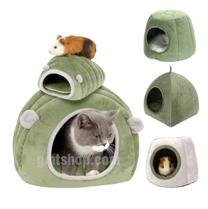 애완 동물 공장 OEM 애벌레 고양이 쓰레기 햄스터 면화 쓰레기 작은 개집 고양이 잠자는 패드 애완 동물 강아지 침대 - Product Image 1