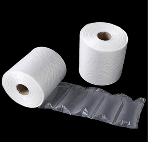 Rollo de película de cojín de aire HDPE/PE, máquina protectora de relleno de vacío impermeable para embalaje, película de burbujas de aire de <span class=keywords><strong>plástico</strong></span> - Product Image 1