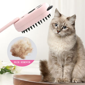 Spazzola a Vapore per Gatti con Luce UV Ricaricabile, Pettine per Rimozione Peli di Animali, Spazzola Spray Massaggiante in ABS per Cani - Product Image 4