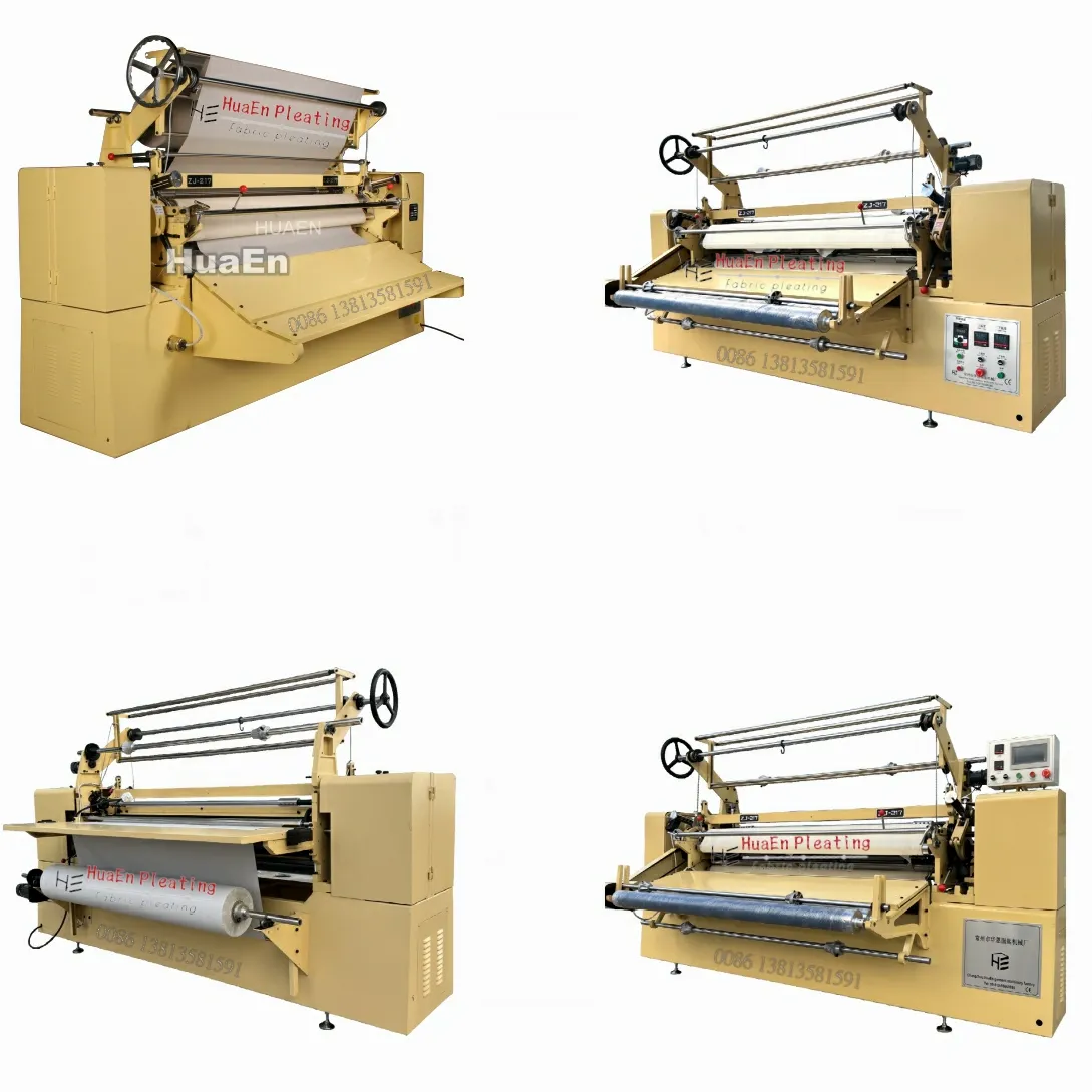 Changzhou Huaen/huang machine pleating knife Folding heat setting Polyester Poplin Spandex Pleating Machine
