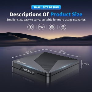 กล่องทีวี X88 PRO Quad Core ระบบ Android 14 ชิปประมวลผล S905X5M แรม 4GB ความจุ 32GB รองรับ AV1 ภาพคมชัดระดับ 4K 60fps WiFi 6 Gigabit HDR10 Plus พร้อมระบบสั่งงานด้วยเสียง - Product Image 3