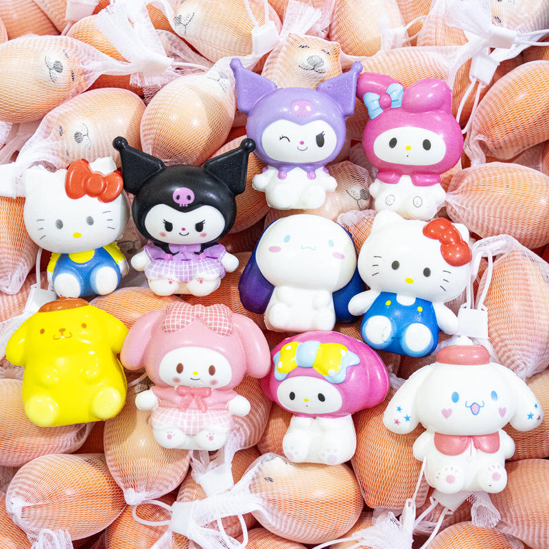 Authentic Kawaii Heart-Shaped Squishy Soft Stress Relief Toy for Kids Cute Girly Slow Rebound TikTok Same Anti-Stress