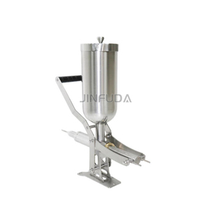 เครื่องบรรจุครีมแบบมือหมุน<span class=keywords><strong>พ</strong></span>ร้อมถุงพลาสติกสำหรับร้านเบเกอรี่ <span class=keywords><strong>ร้าน</strong></span>กาแฟ  เครื่องฉีดครีมสแตนเลสสำหรับพัฟและคัพ<span class=keywords><strong>เค้ก</strong></span> - Product Image 6