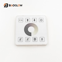 Nouveau design 8 touches sans fil Smart Cob Led contrôleur lumières bande gradateur avec télécommande pour Led bande lumineuse 12v 24v