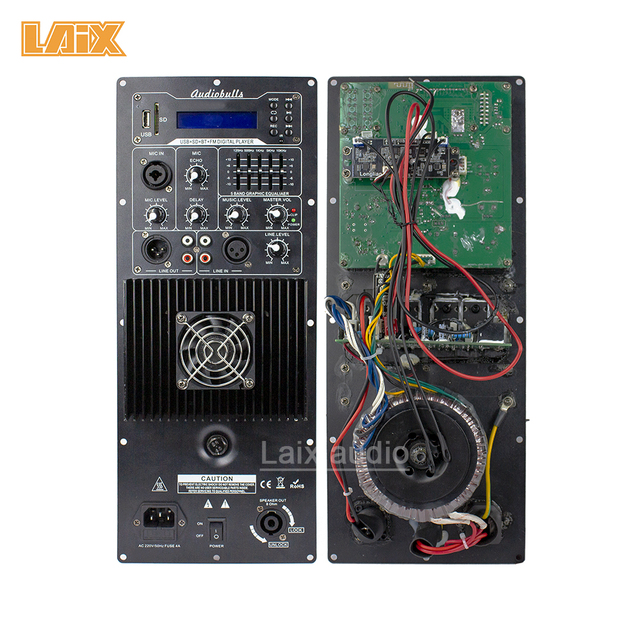 Factory Wholesale Professional Class AB Amplifier Module 200W Audio Speaker Power Board Subwoofer Features for Home Use