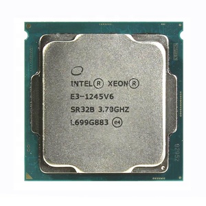 Procesador Xeon CPU E3-1245v6 SR32B, E3-1205v6, E3-1220v6, E3-1225v6, E3-1230v6, E3-1240v6, E3-1270v6, E3-1275v6, CPU Xeon de 4 Núcleos para Servidor - Product Image 1