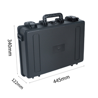 Boîte à outils industrielle résistante aux chocs et aux chutes, avec coque robuste personnalisable OEM, étui rigide en plastique pour extérieur