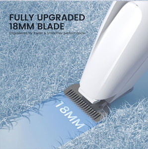 Afeitadora de pelo para mascotas de bajo ruido PRITECH, recortadora de patas de perro recargable para aseo con luz LED - Product Image 2