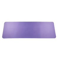 Estera de ejercicio básica NBR Espuma de alta densidad para entrenamientos de Pilates y uso general de fitness
