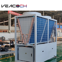 Unité de climatisation compacte de toit 105 kW avec deux ventilateurs de condensation, R410A, contrôle PLC pour système de climatisation de bureaux publics