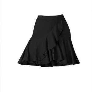2025 falda de baile latino con borlas para niñas, venta al por mayor, traje de baile latino de manga larga para práctica de adultos - Product Image 2