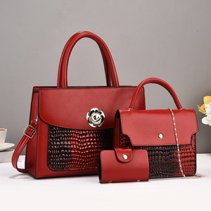 2025 Montana <span class=keywords><strong>West</strong></span> sacs à main et sacs à main pour femmes fourre-tout sac à main et portefeuille ensemble sac à bandoulière pour femmes 3 pièces - Product Image 2