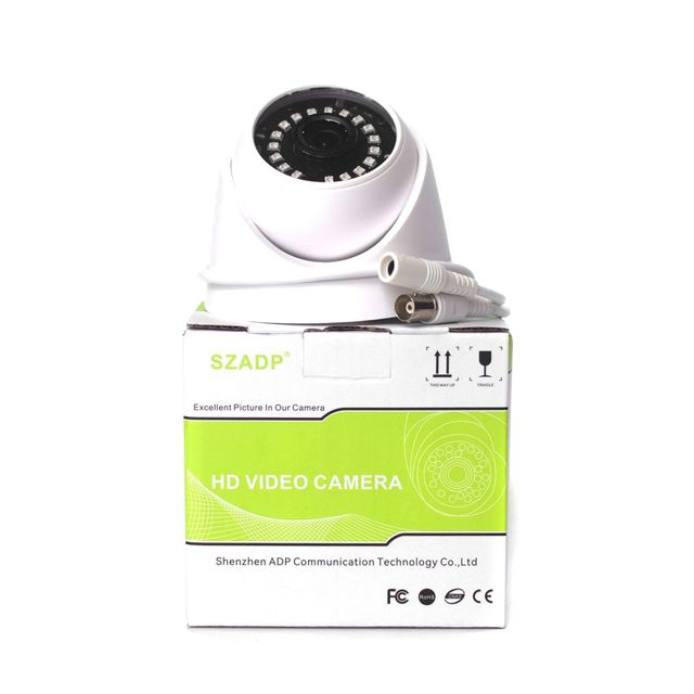 8MP AHD CCTV Camera with Full Color Night Vision, 1080p HD Analog Security Camera for Indoor/Outdoor Surveillance System