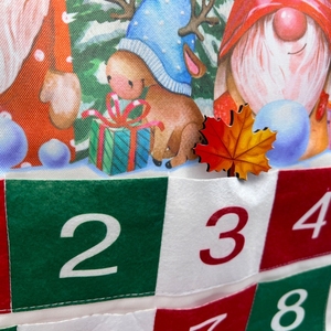 <span class=keywords><strong>Calendrier</strong></span> <span class=keywords><strong>de</strong></span> <span class=keywords><strong>l</strong></span>'Avent mural en tissu personnalisé pour la maison avec logo, impression promotionnelle écologique - Product Image 2