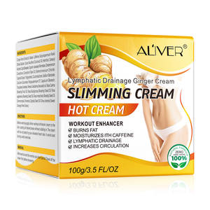 Crema Adelgazante de Jengibre Aliver 100g, Crema Caliente para Perder Peso, Quema Grasa Corporal, Crema Natural para Adelgazar el Abdomen para Mujeres - Product Image 3