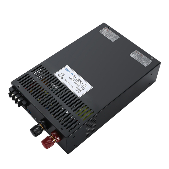 3000w Power Supply S Single Group Series Switching Power Supply S-3000W-24V AC to DC for Automatic Equipment