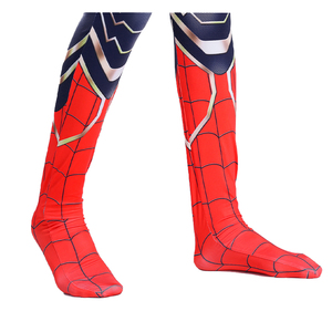 Adult Boys <strong>Spiderman</strong> Polyester Jumpsuit Suits <strong>Pants</strong> Top Halloween Party Cosplay Costume TV &amp; Movie Costumes In-Stock - Product Image 6