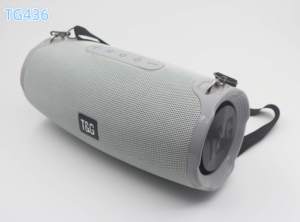Tg436 loa ngoài trời di động FM TF thẻ Bluetooth AUX Hands cuộc gọi miễn phí TWS eo không dây Bluetooth BT vải Loa - Product Image 4