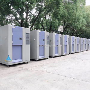 गर्म ठंडा तापमान प्रतिरोध जलवायु 3 क्षेत्र थर्मल शॉक परीक्षण कक्ष विद्युत गर्म और ठंडे प्रभाव परीक्षण मशीन - Product Image 6