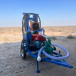 De nieuwste en beste product in de industrie: hydraulische waterputboorinstallatie op dieselmotor, draagbaar, 200m, kleine waterputboorinstallatie - Product Image 1