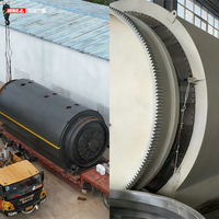 Máquina de Reciclaje de Caucho Industrial de Control Automático de Ingeniería Avanzada para Plantas de Pirólisis de Residuos Industriales
