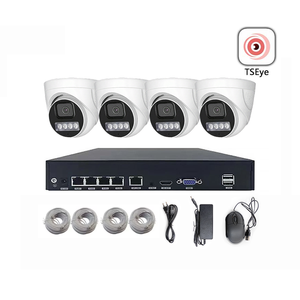 Ensembles NVR IP POE H.265, caméra de sécurité intérieure CCTV avec résolution 2K, NVR 4 canaux - Product Image 6